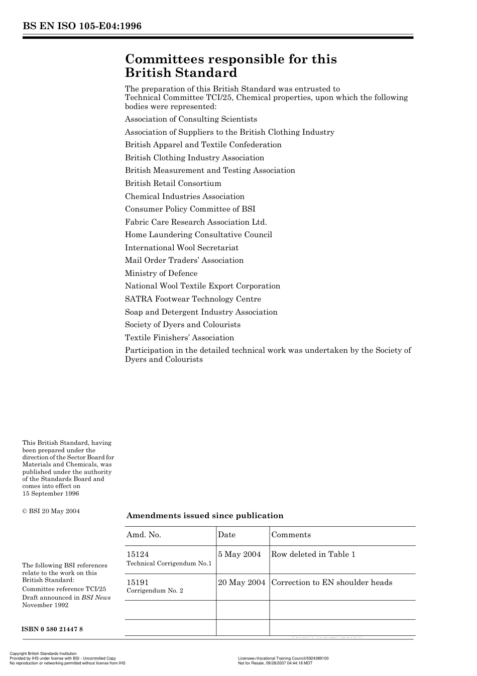 BS EN ISO 105-E04 1996 (Cor 1 2).pdf_第2页