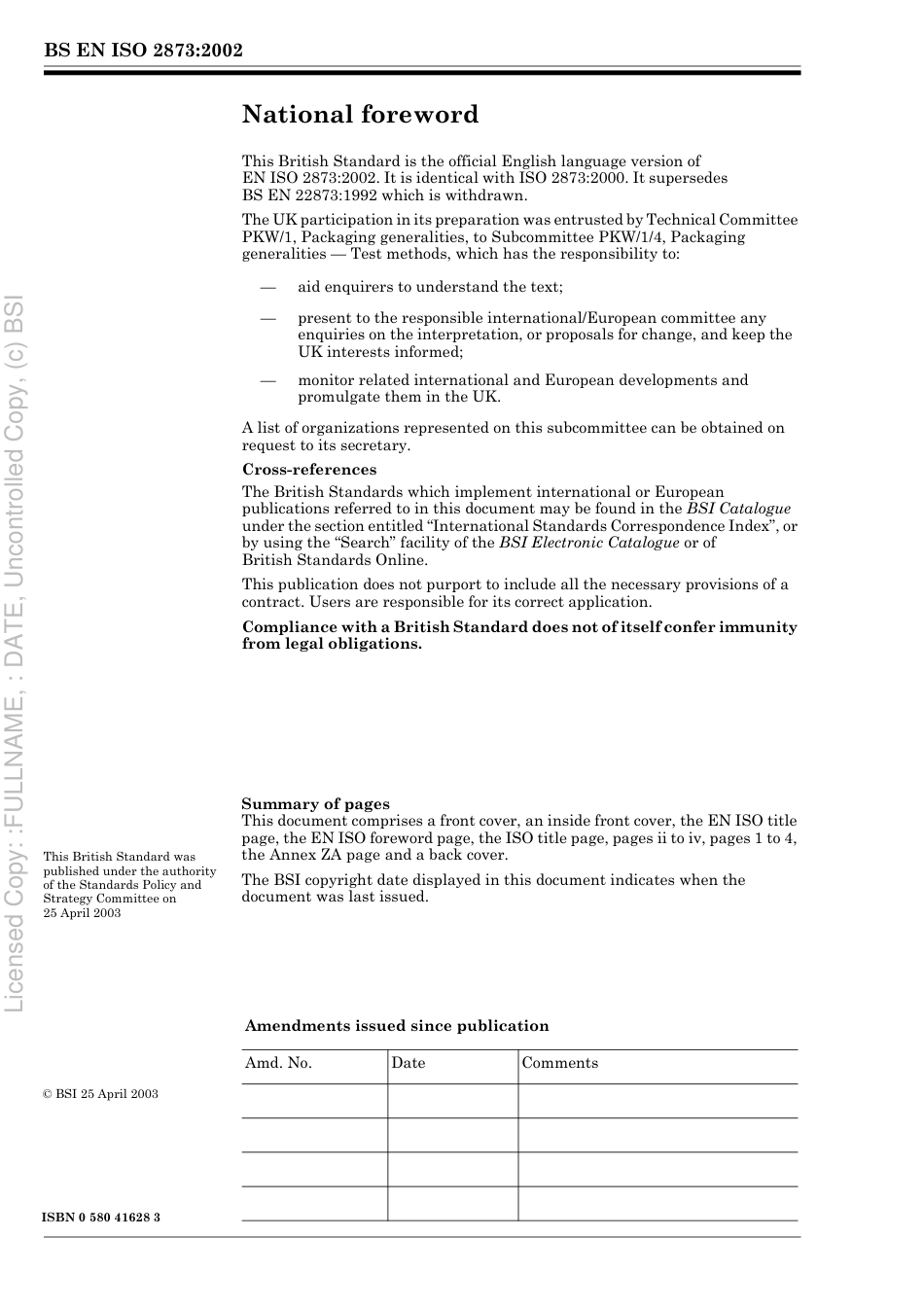 BS EN ISO 2873 2002.pdf_第2页