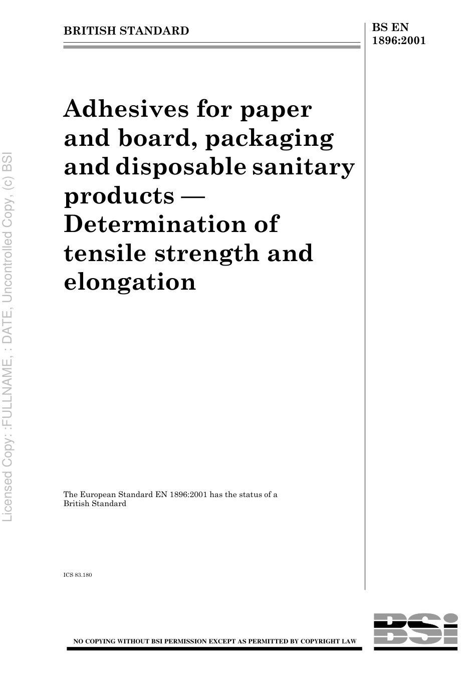 BS EN 1896 2001.pdf_第1页