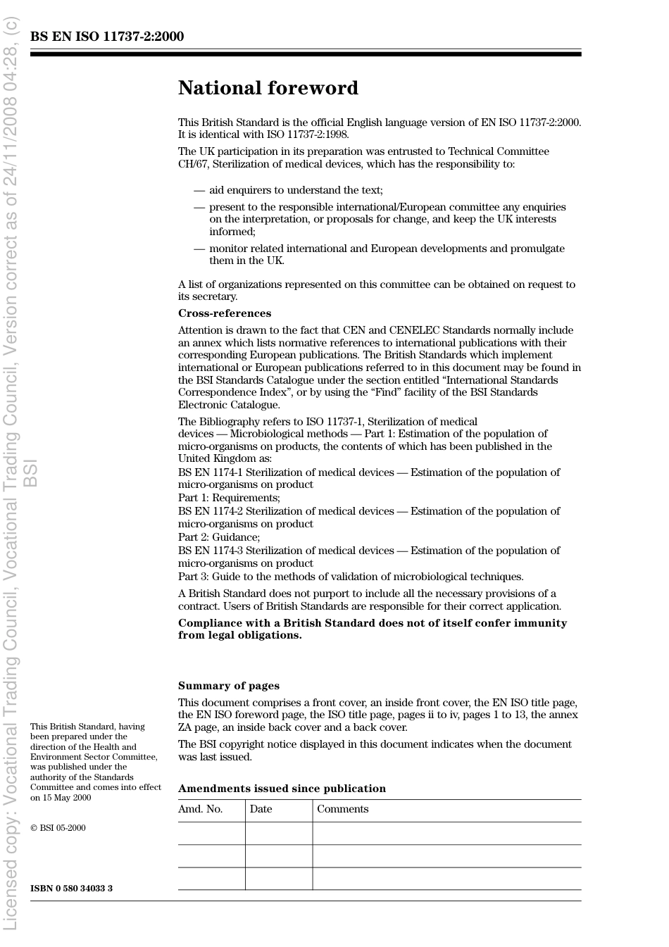 BS EN ISO 11737-2 2000.pdf_第2页