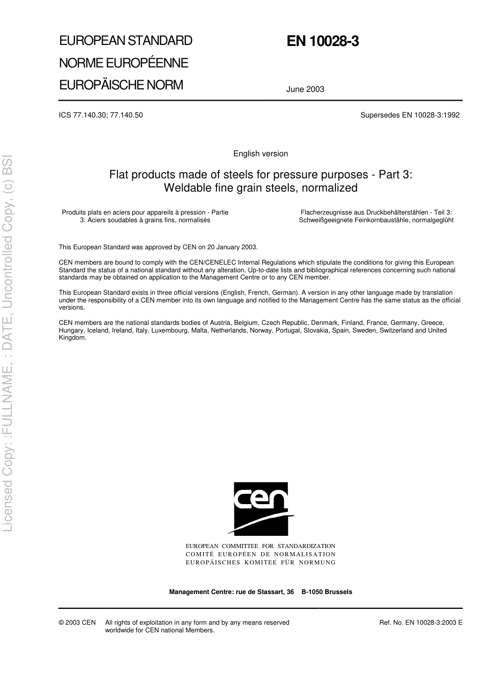 BS EN 10028-3 2003.pdf_第3页