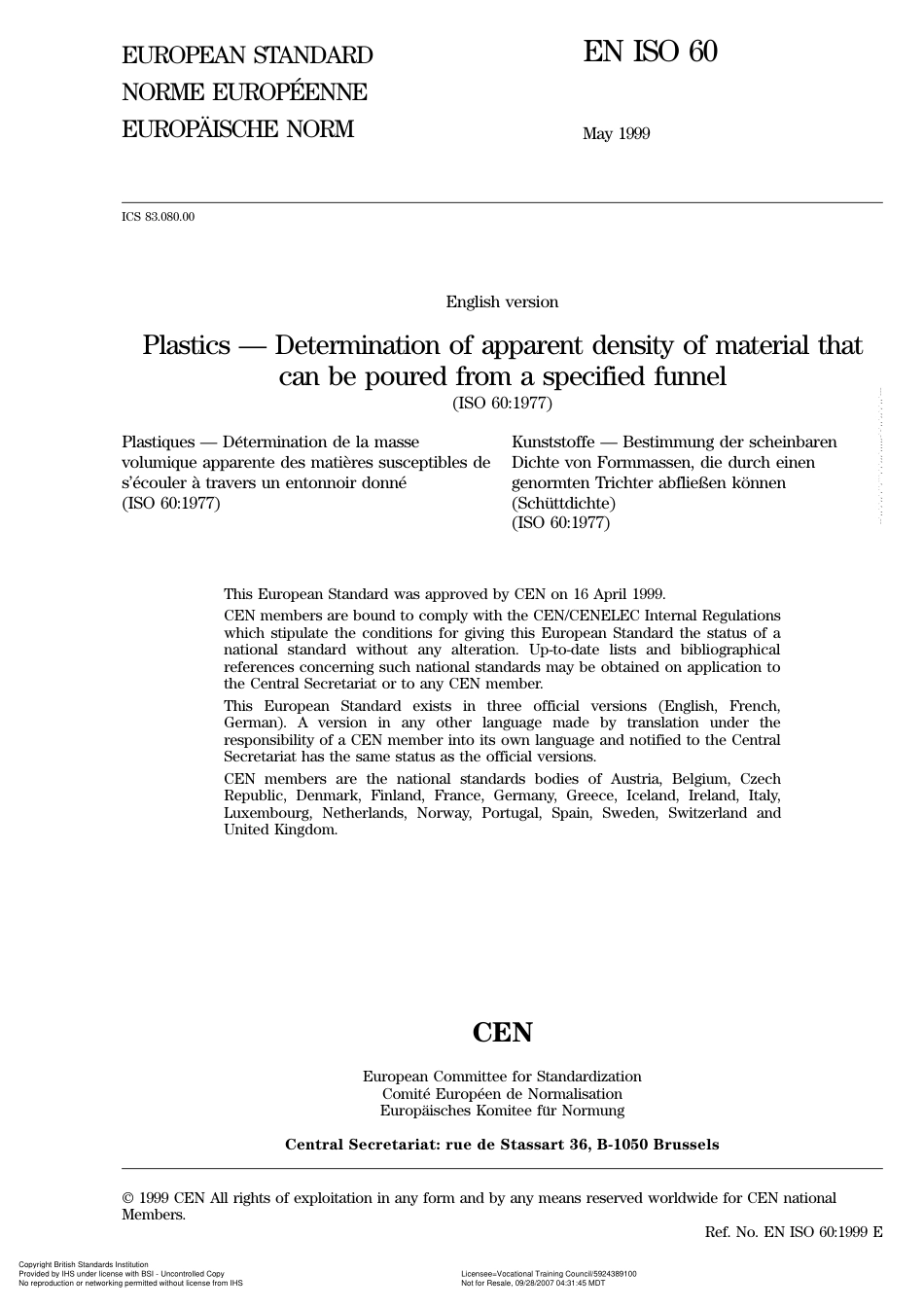 BS EN ISO 60 2000 (A1).pdf_第3页