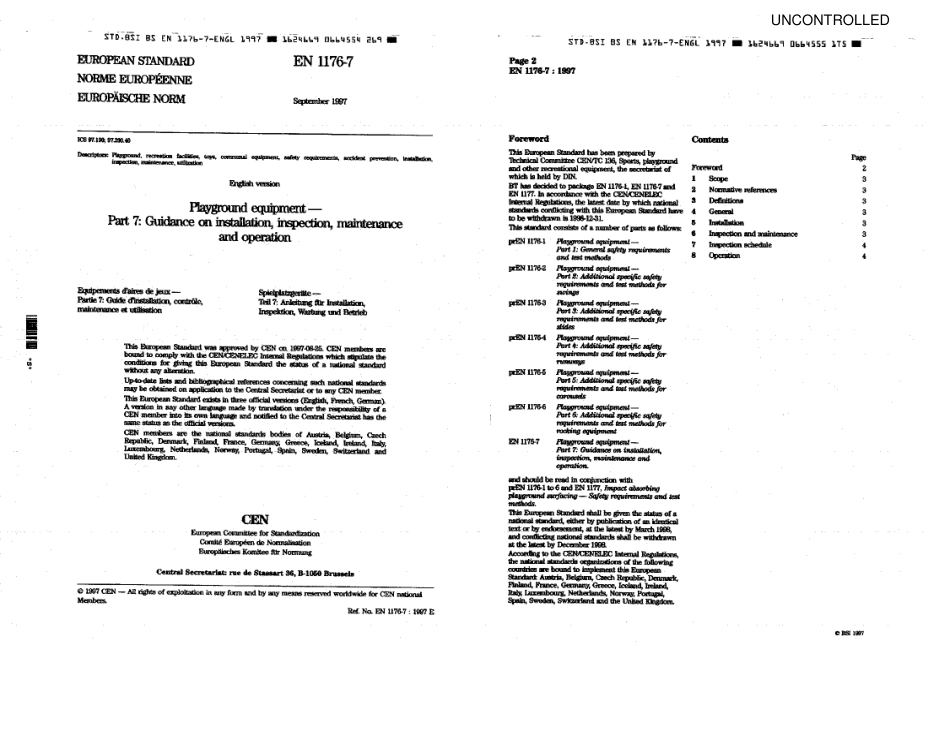 BS EN 1176-7-97(uncontrolled).pdf_第2页