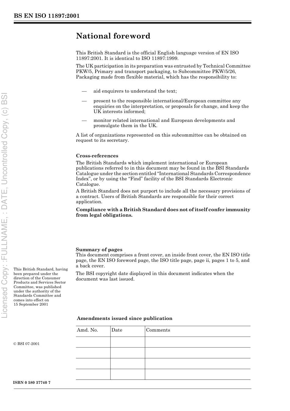 BS EN ISO 11897 2001.pdf_第2页