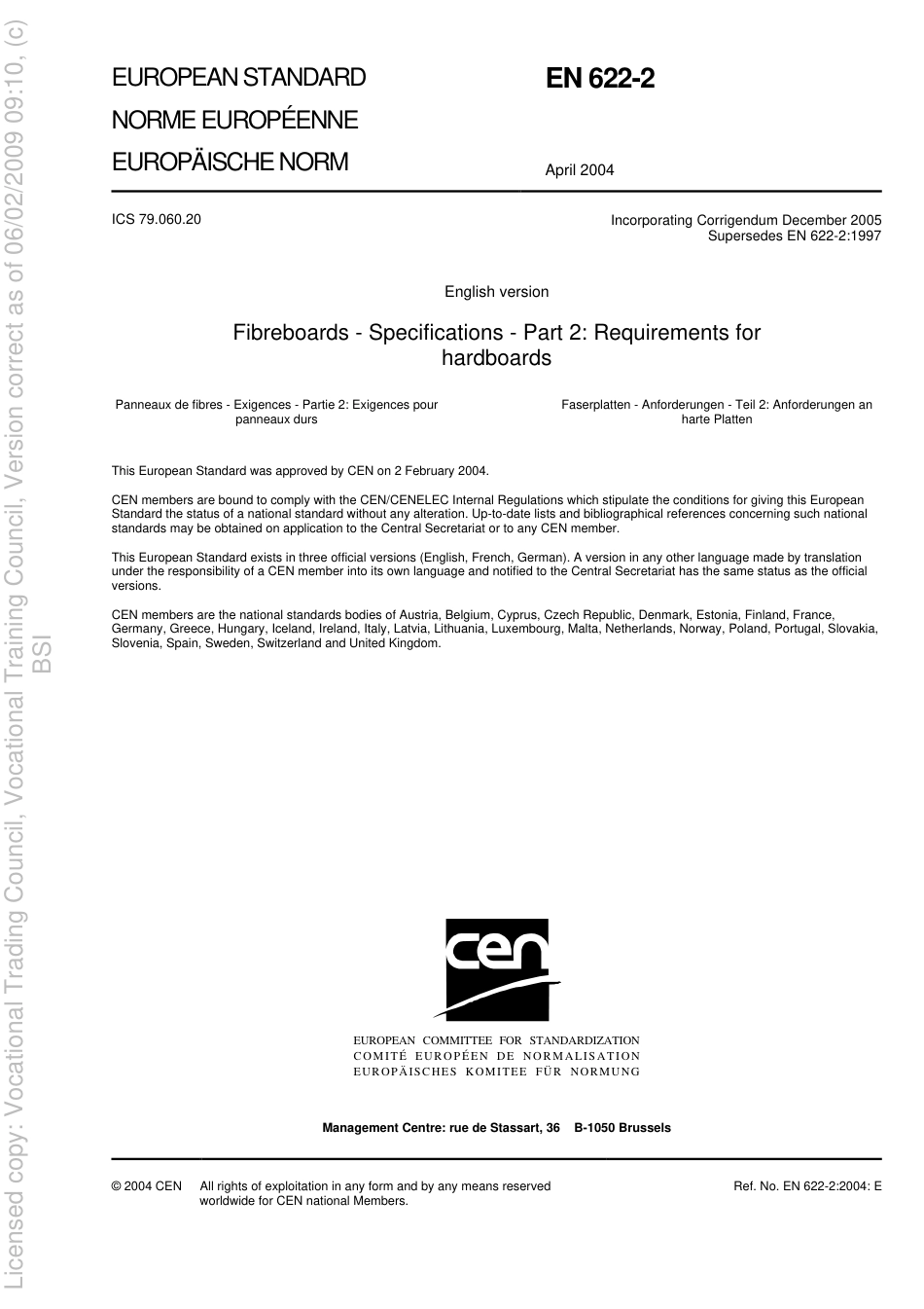 BS EN 622-2 2004.pdf_第3页