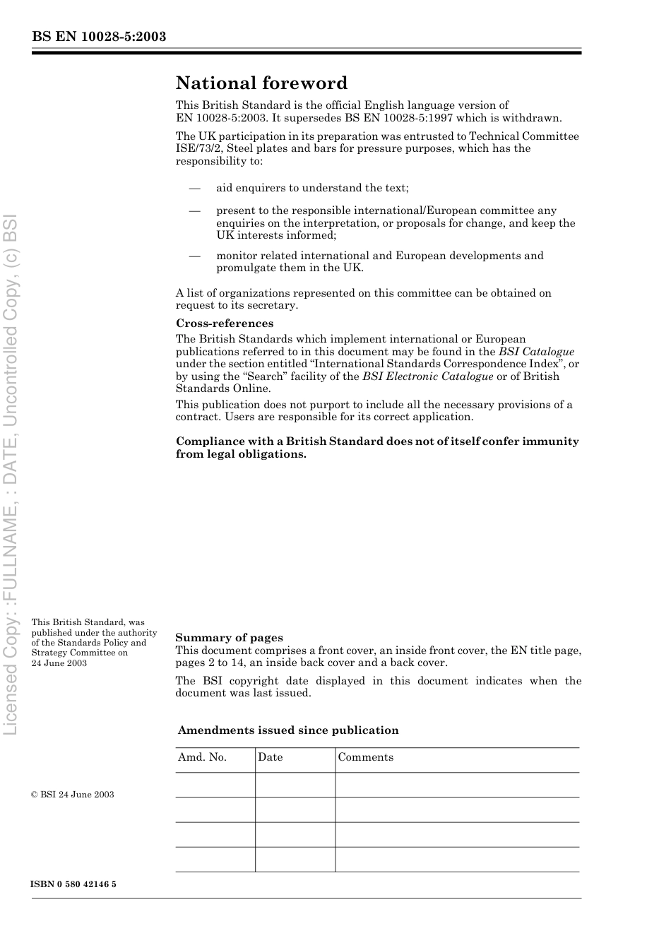 BS EN 10028-5 2003.pdf_第2页