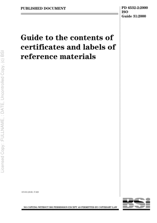 PD 6532-2 2000, ISO Guide 31 2000.pdf
