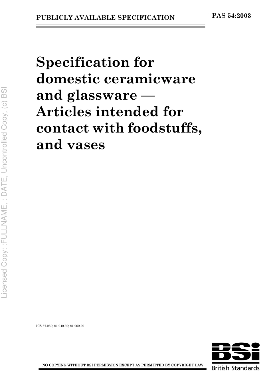 PAS 54 2003.pdf_第1页