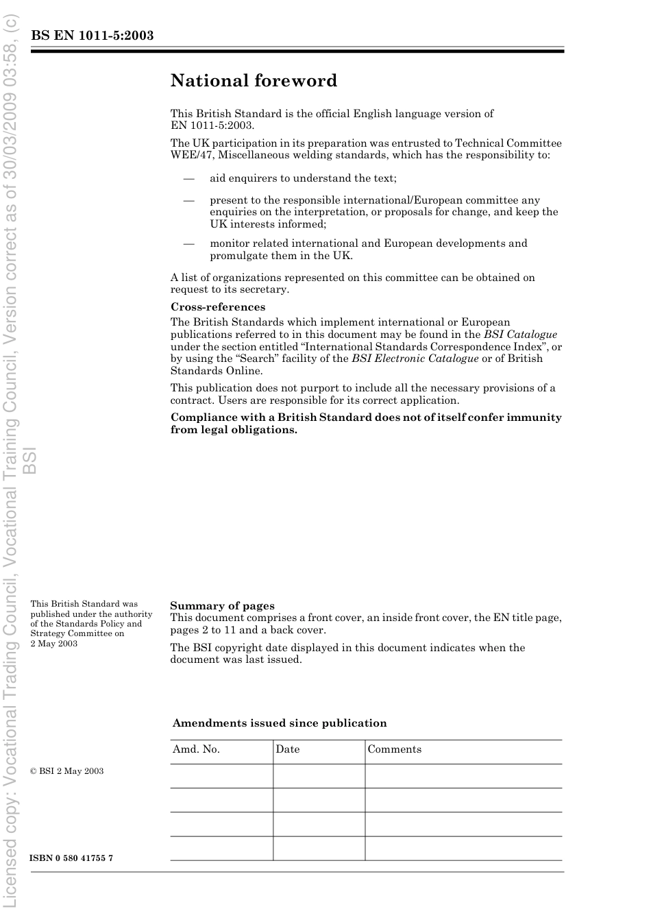 BS EN 1011-5 2003.pdf_第2页