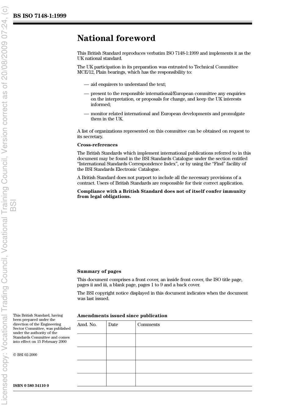 BS ISO 7148-1 1999.pdf_第2页