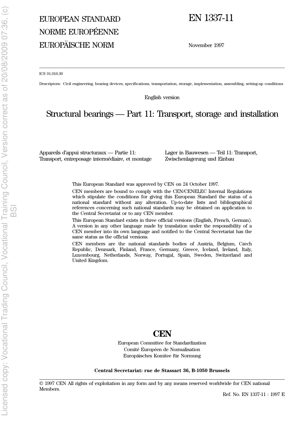 BS EN 1337-11 1998.pdf_第3页