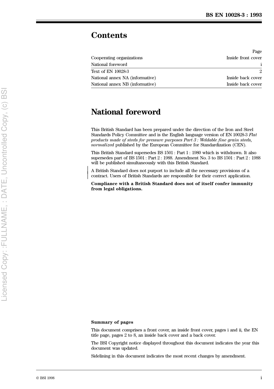 BS EN 10028-3 1993.pdf_第3页