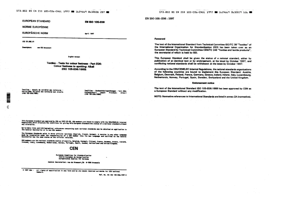 BS EN ISO 105-E06 1997.pdf_第2页
