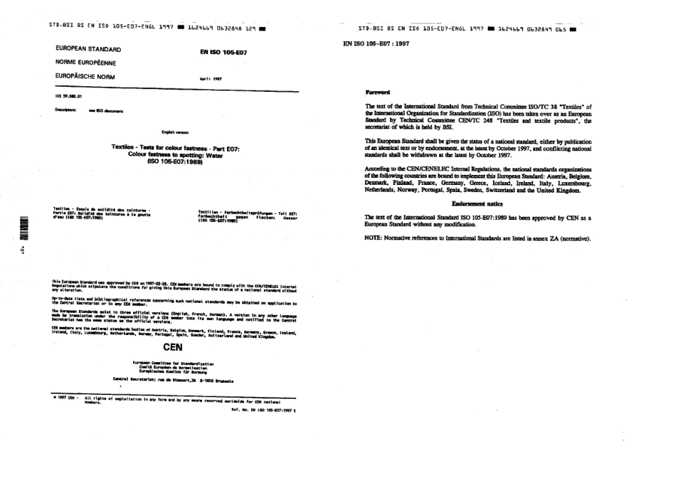 BS EN ISO 105-E07 1997.pdf_第2页