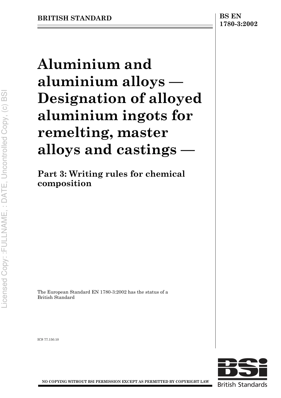 BS EN 1780-3 2002.pdf_第1页