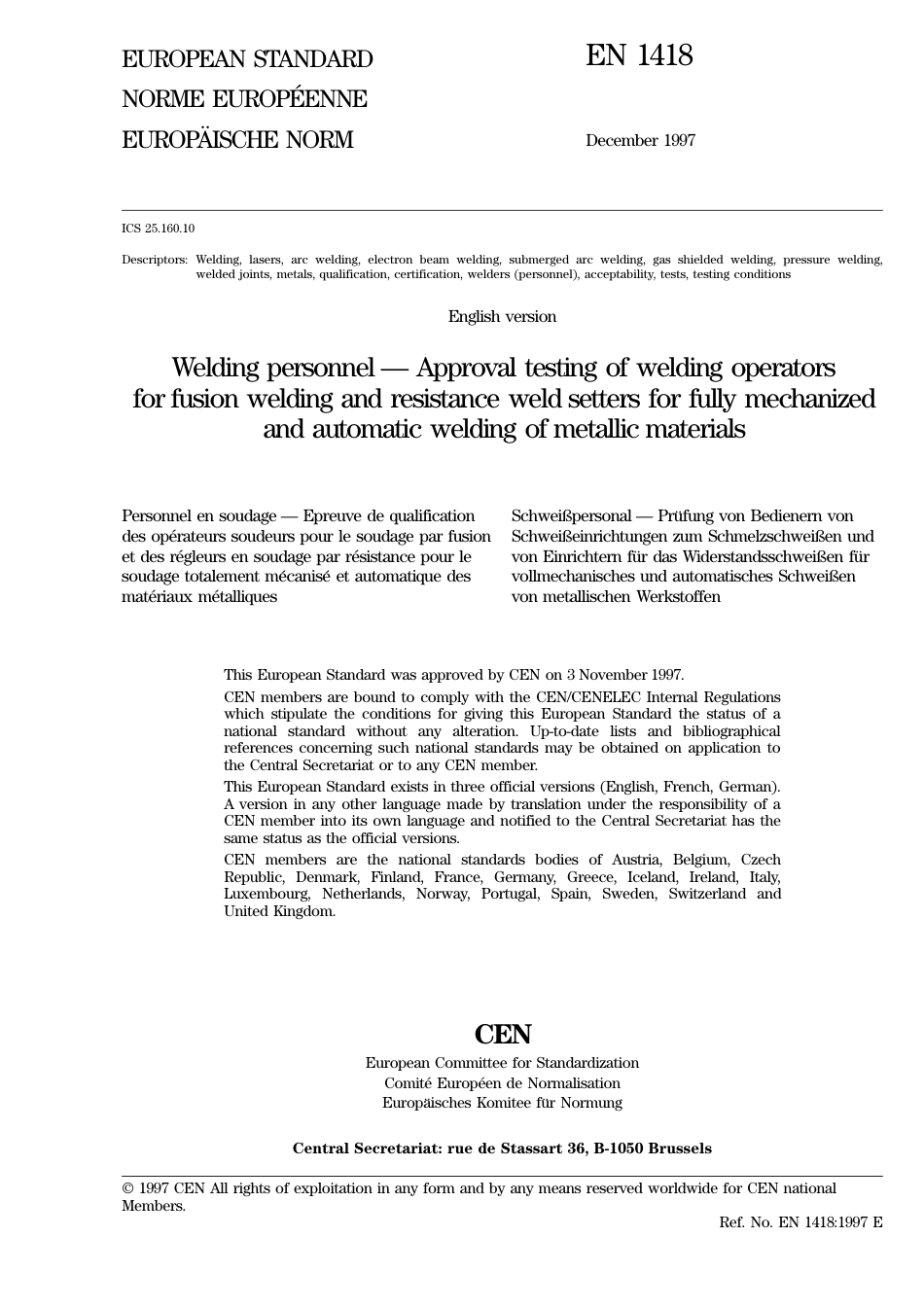 BS EN 1418 (Approval testing of welding personnel).pdf_第3页