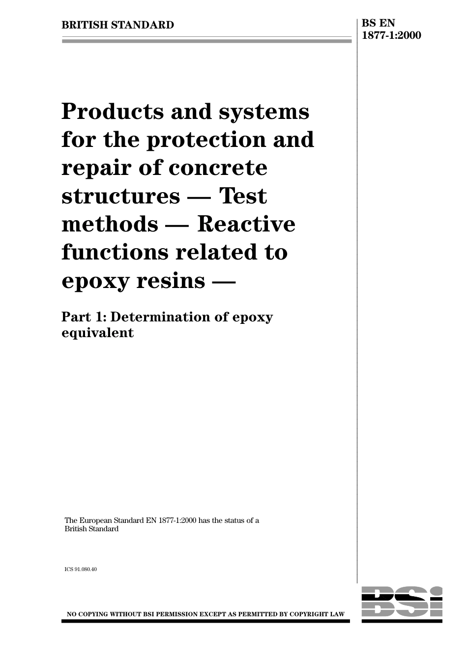 BS EN 1877-1 2000.pdf_第1页