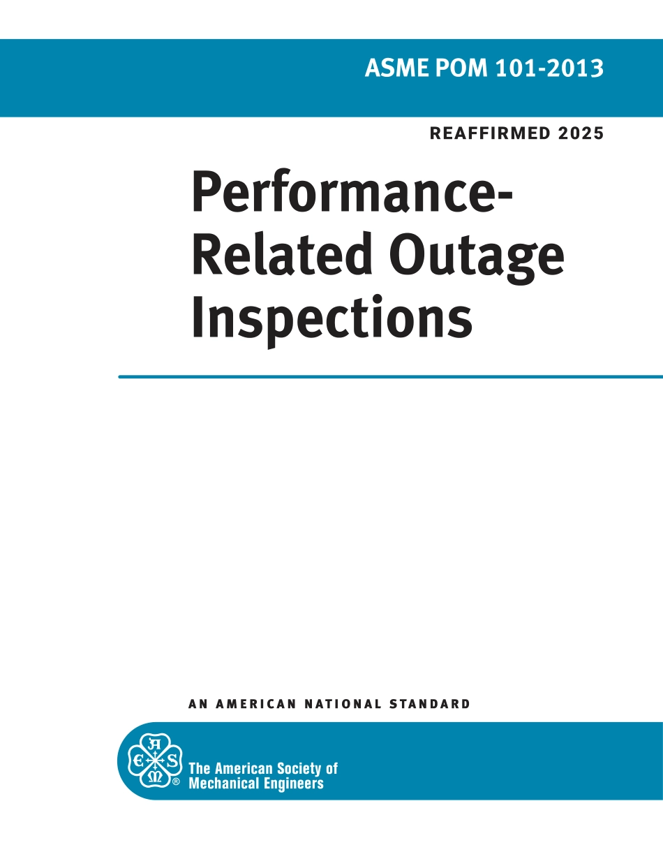 ASME POM 101-2013 (2025).pdf_第1页