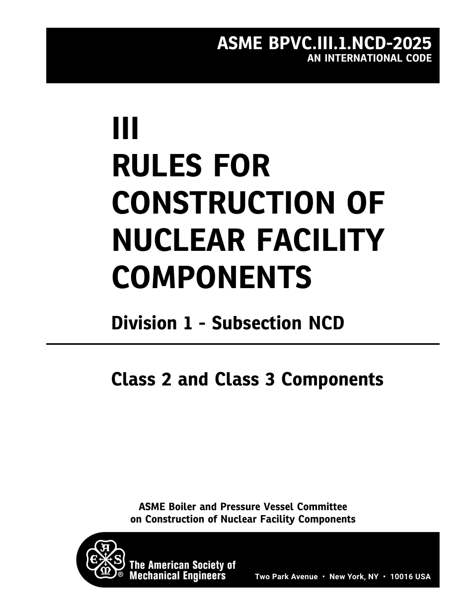 ASME BPVC 2025 Section III div. 1 sub NCD.pdf_第3页