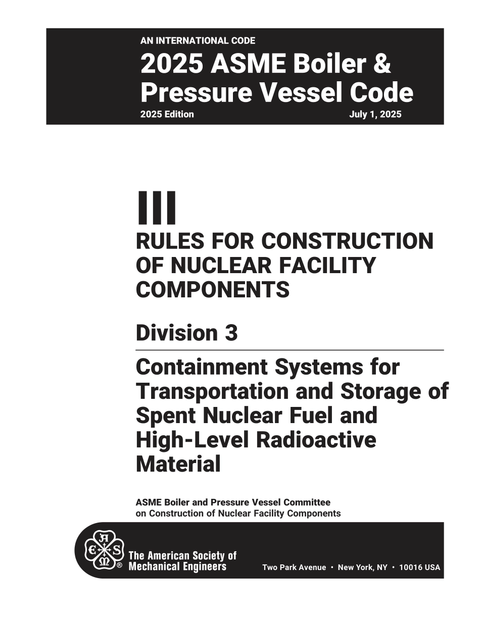 ASME BPVC 2025 Section III div. 3.pdf_第2页