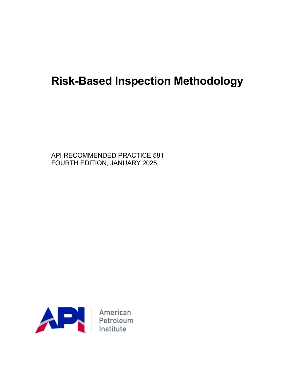 API RP 581-2025.pdf_第1页