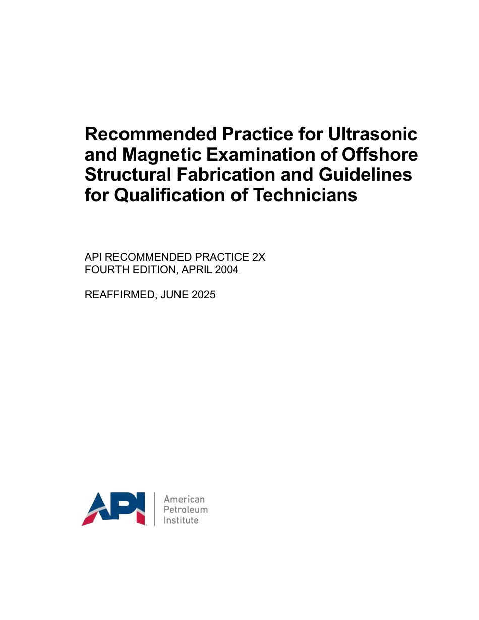API RP 2X-2004 (2025).pdf_第1页