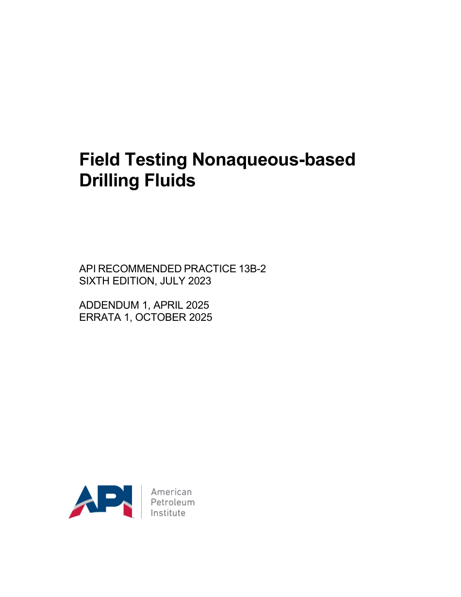 API RP 13B-2-2023 (2025).pdf_第1页