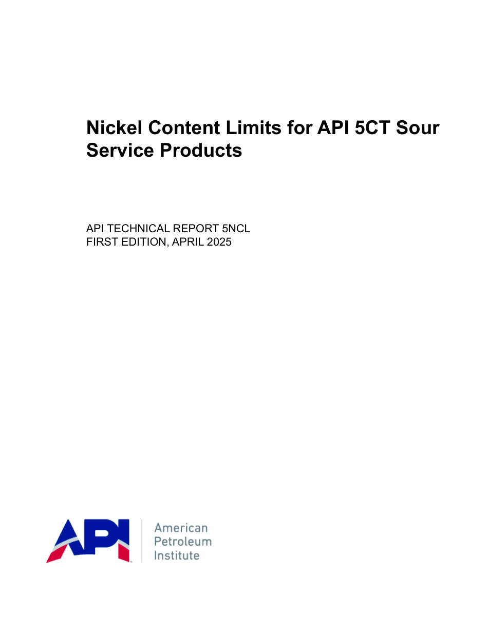 API TR 5NCL-2025.pdf_第1页