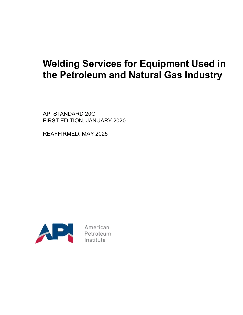 API St 20G-2020 (2025).pdf_第1页