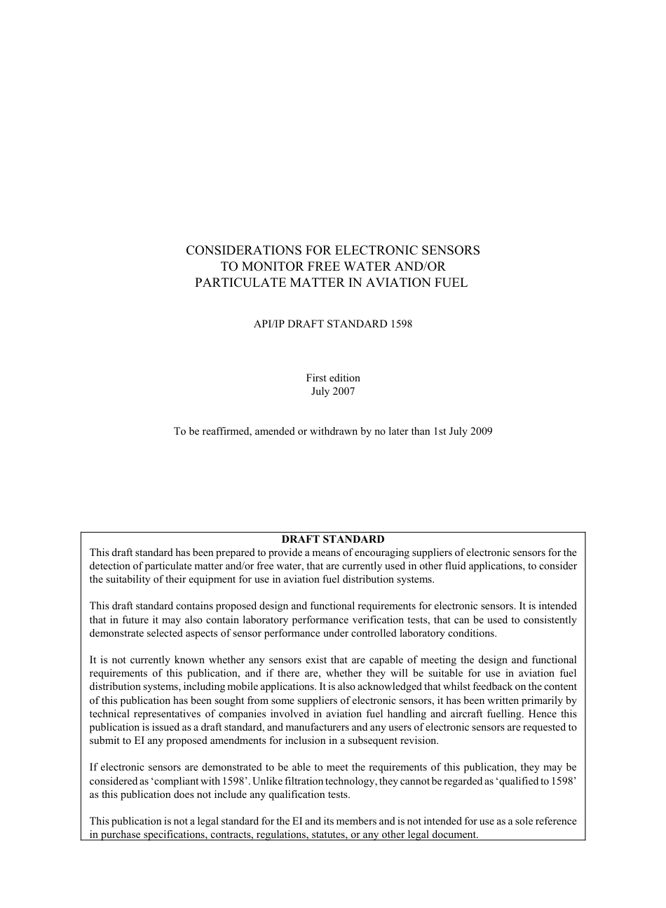 API IP St 1598-2007 (2009) draft.pdf_第2页