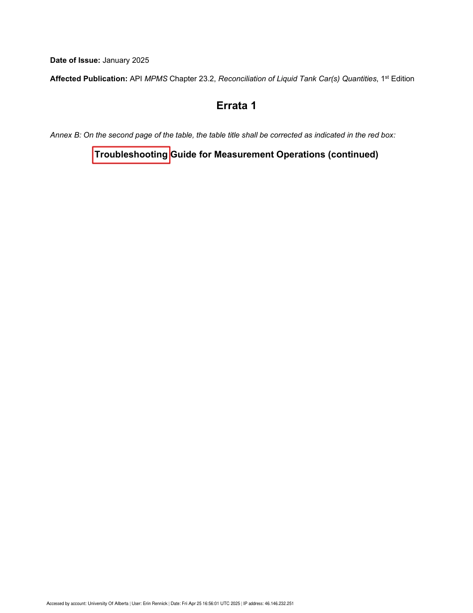 API MPMS 23.2 2020 errata 1-2025.pdf_第1页