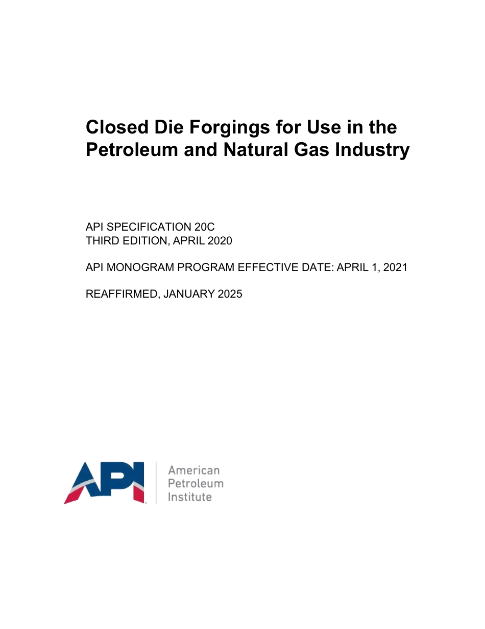 API Spec 20C-2020 (2025).pdf_第1页