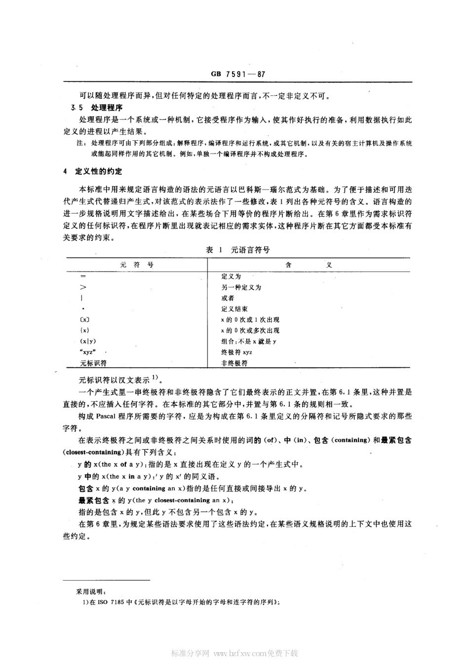 GBT 7591-1987 程序设计语言 PASCAL.pdf_第2页