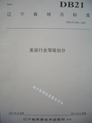 DB21_T 1489-2007美容行业等级划分.pdf