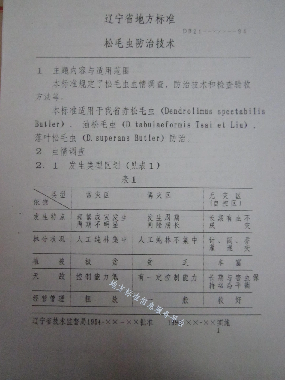 DB21_T 856-1994松毛虫防治技术.pdf_第3页