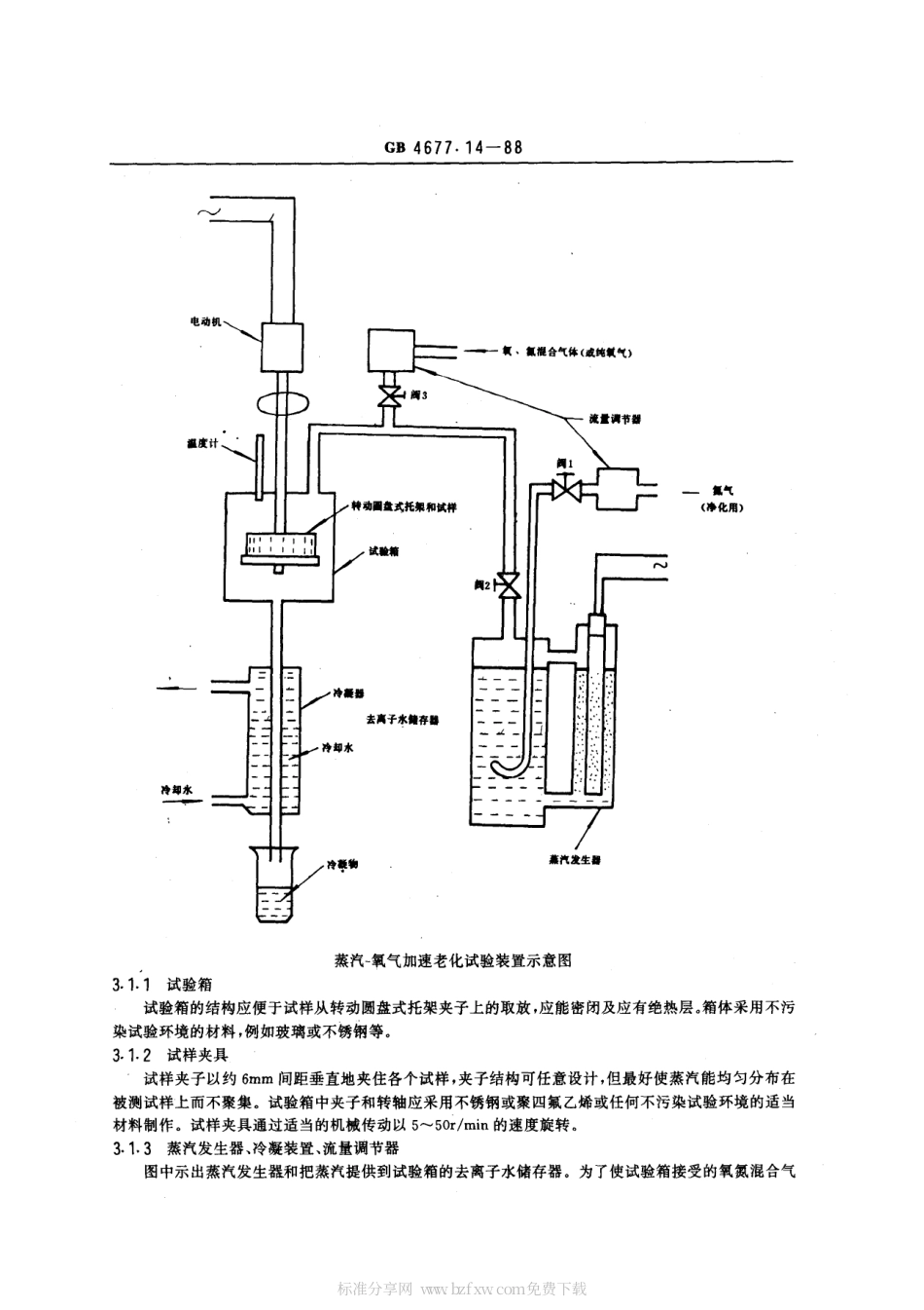 GBT 4677.14-1988 印制板蒸汽-氧气加速老化试验方法.pdf_第2页