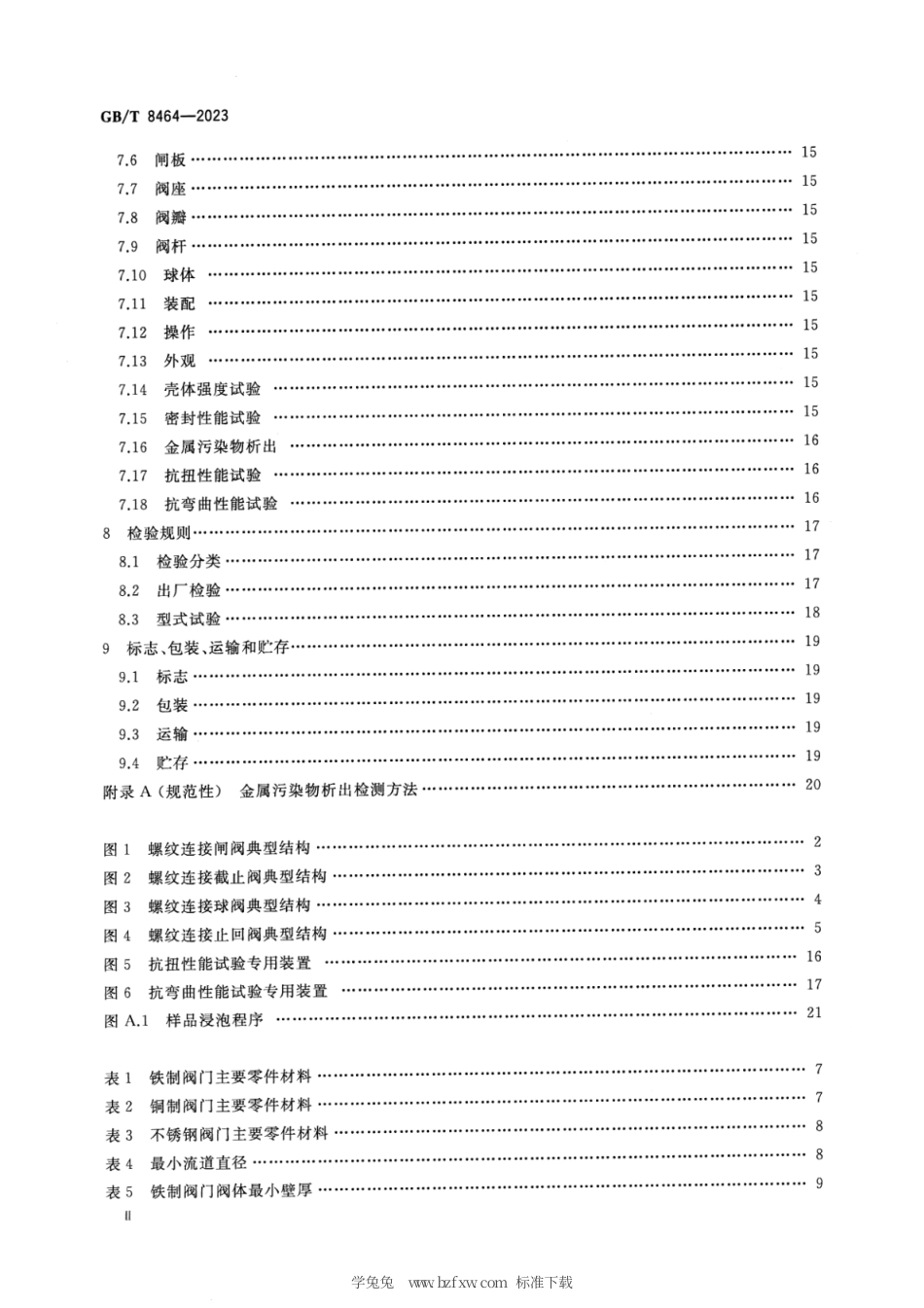 GB_T 8464-2023 铁制、铜制和不锈钢制螺纹连接阀门.pdf_第3页