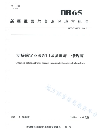 DB65_T 4557—2022结核病定点医院门诊设置与工作规范.pdf