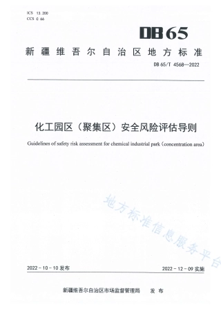 DB65_T 4568—2022化工园区(聚集区)安全风险评估导则.pdf