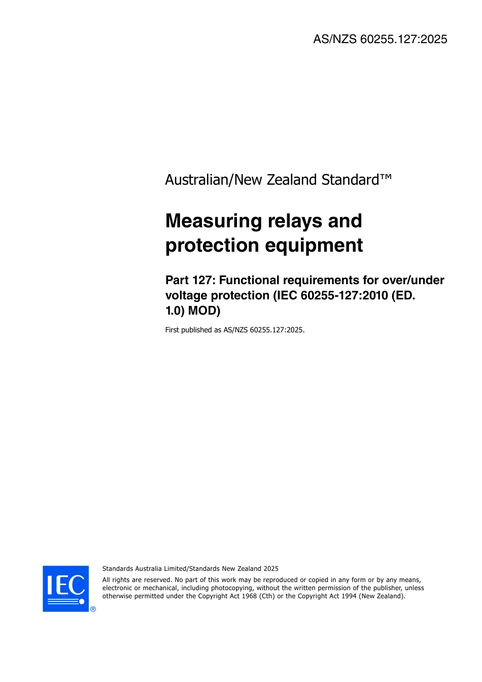 AS NZS 60255.127-2025.pdf_第3页