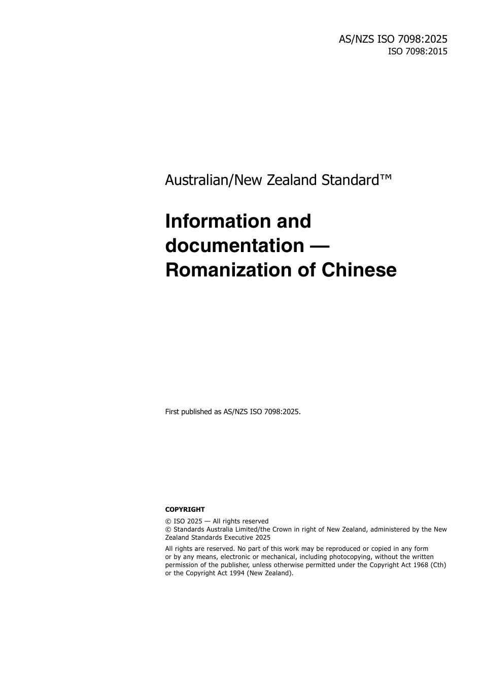 AS NZS ISO 7098-2025.pdf_第3页