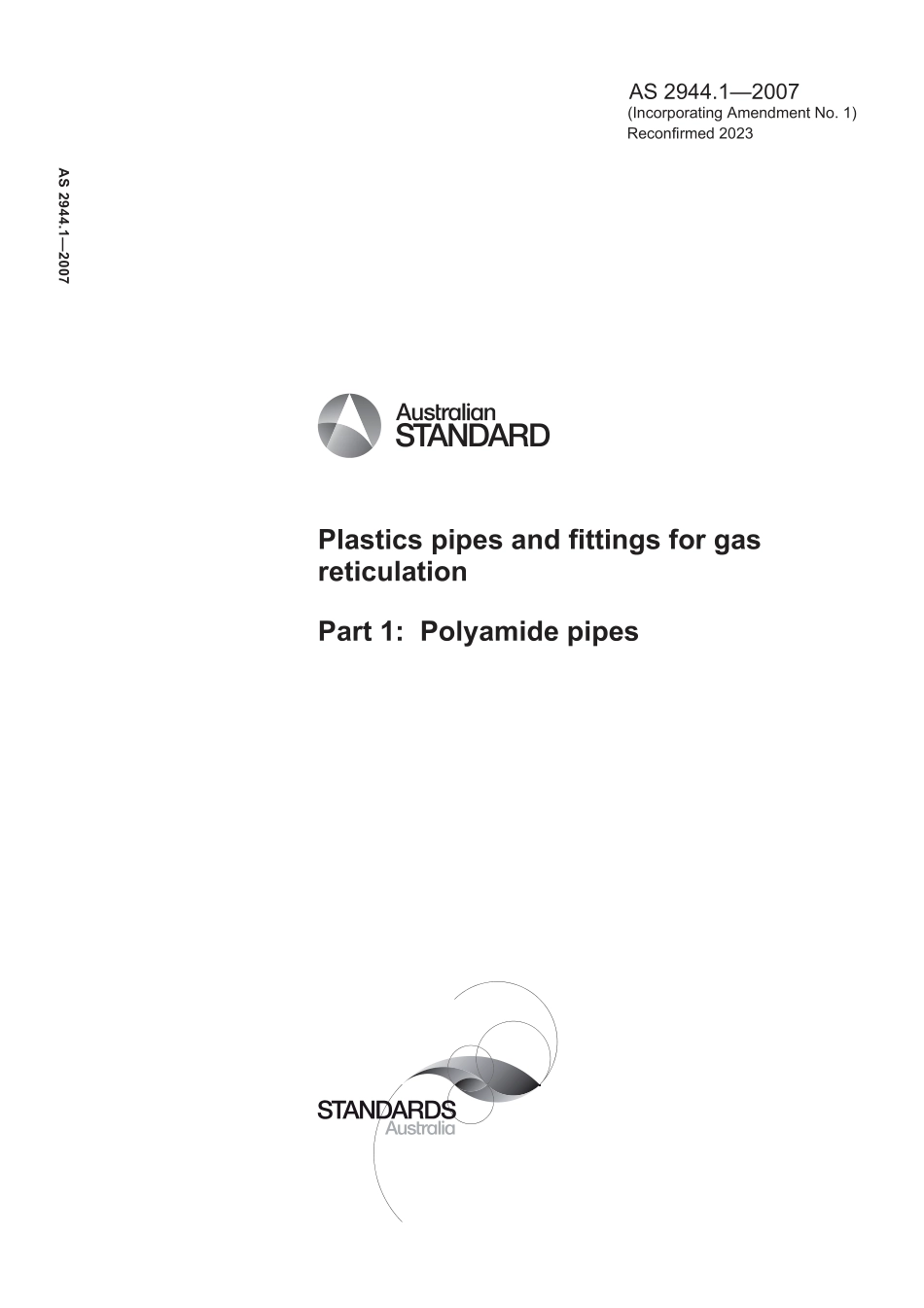 AS 2944.1-2007 (2023).pdf_第1页