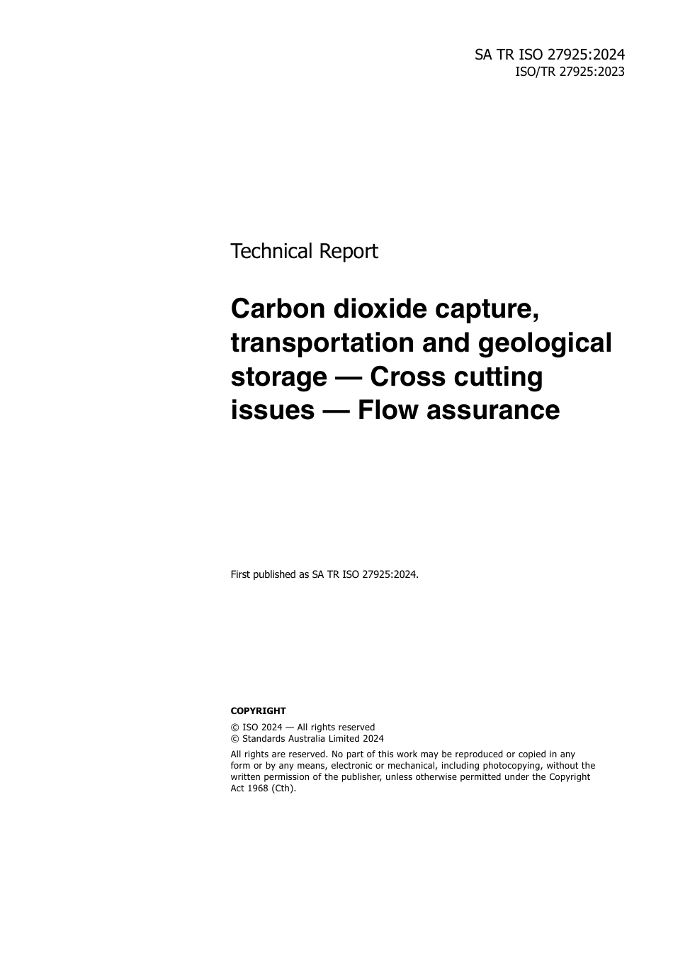 SA TR ISO 27925-2024.pdf_第3页