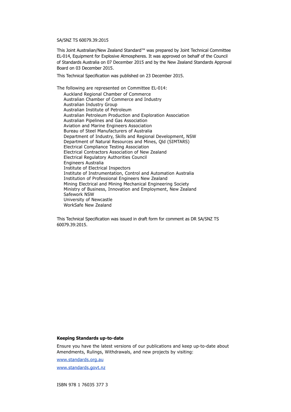 SA SNZ TS 60079.39-2015 (2025).pdf_第2页