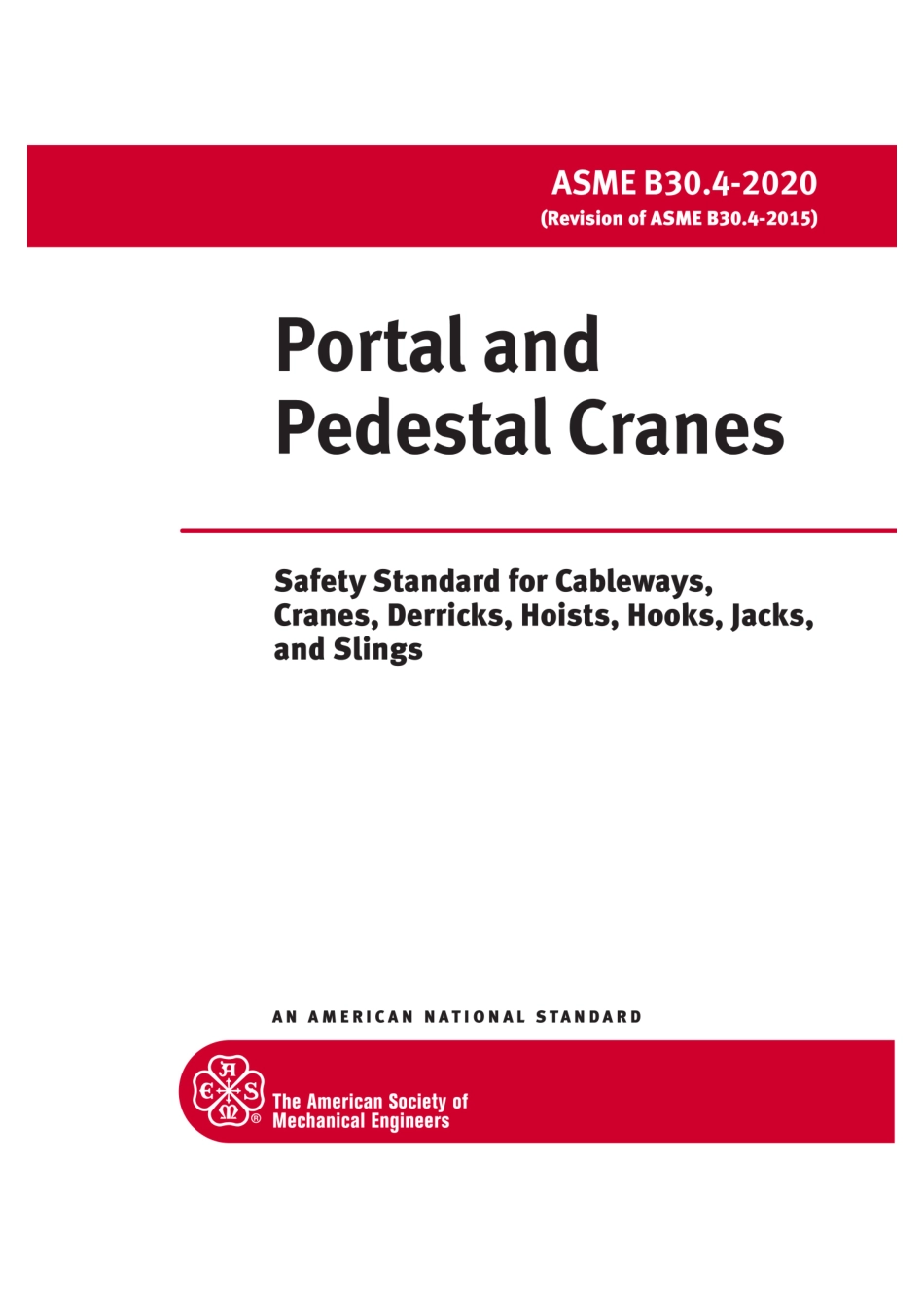 ASME B30.4-2020 门座起重机和基座式起重机.pdf_第1页