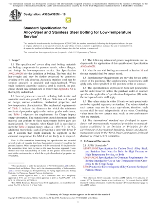 ASTM A320-A320M-18低温用合金钢和不锈钢螺栓(附2015中文版).pdf