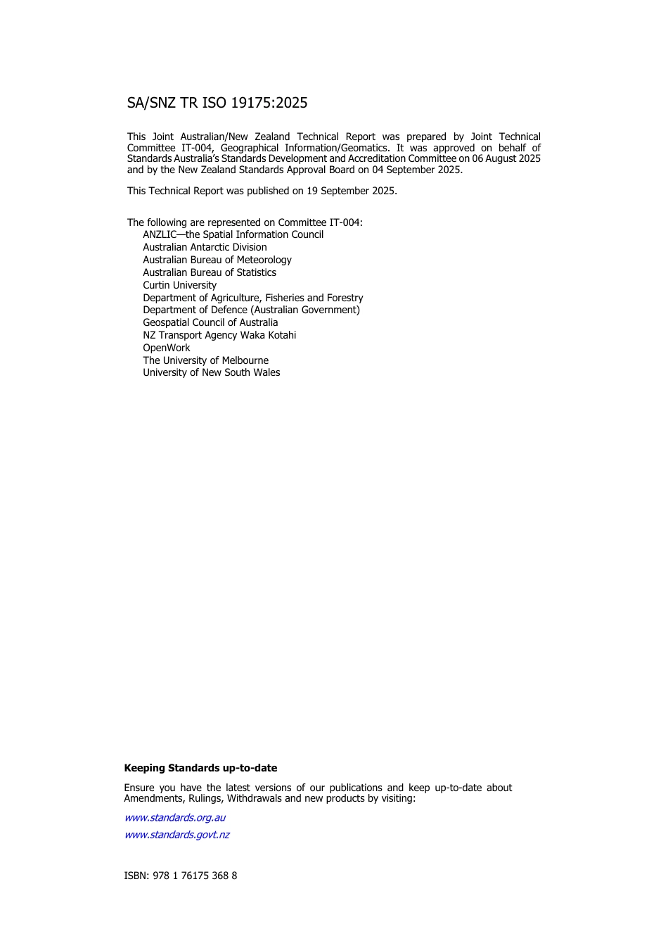 SA SNZ TR ISO 19175-2025.pdf_第2页