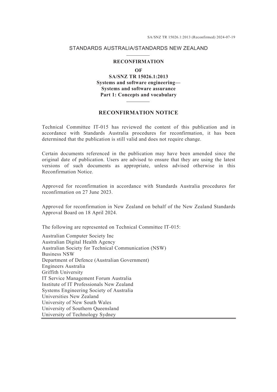 SA SNZ TR 15026.1-2013 (2024).pdf_第3页
