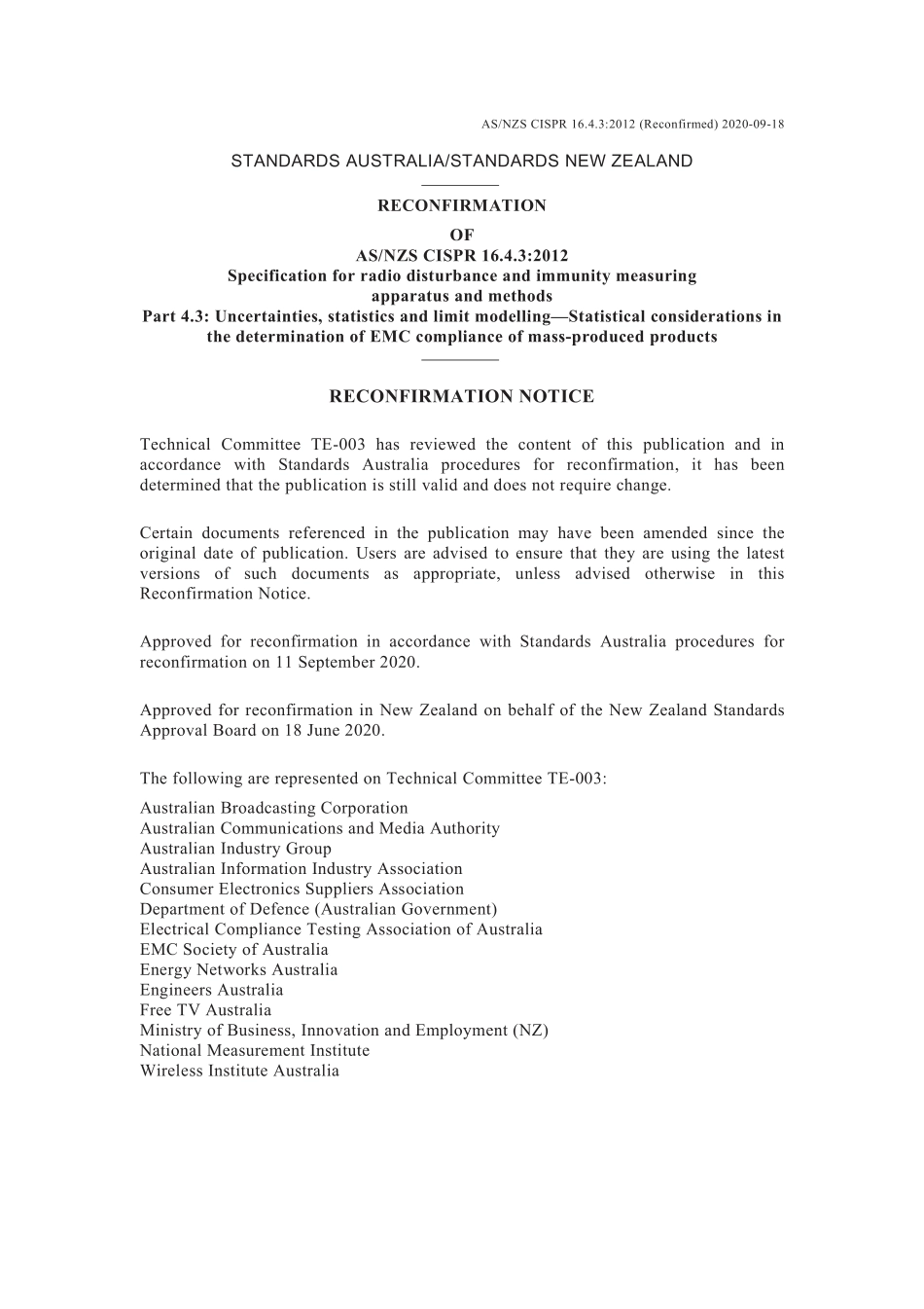 AS NZS CISPR 16.4.3-2012 (2020).pdf_第3页