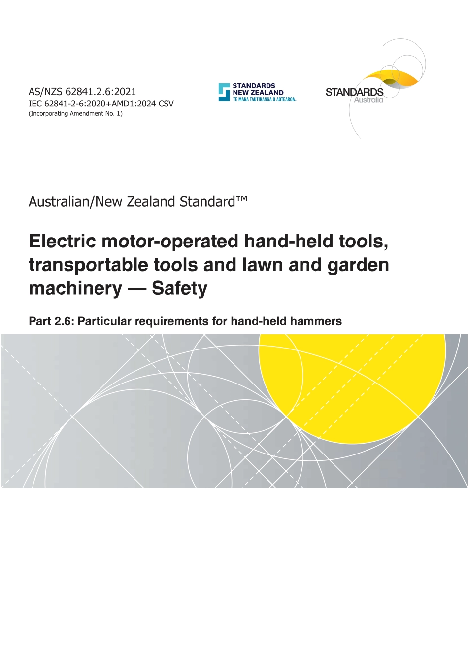 AS NZS 62841.2.6-2021 (2024).pdf_第1页